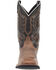 Image #5 - Laredo Men's Montana Western Boots - Broad Square Toe, Brown, hi-res