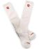 Image #3 - Dan Post Women's Cowgirl Certified Boot Socks - 2 Pack, White, hi-res