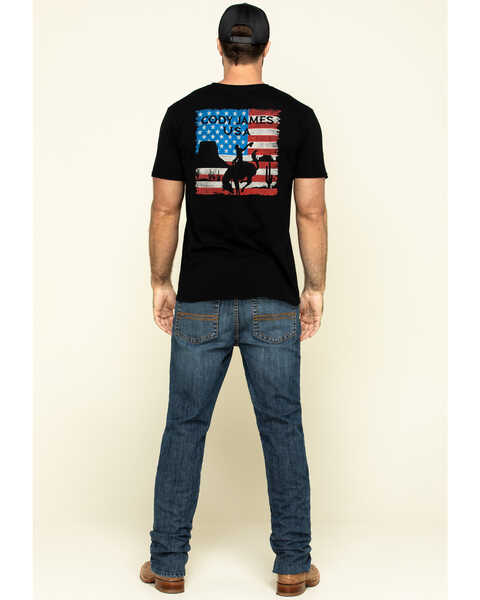 Image #5 - Cody James Men's Equalizer Medium Wash Slim Straight Stretch Denim Jeans , Blue, hi-res