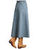Image #2 - Stetson Women's Light Wash Denim Midi Skirt, Light Wash, hi-res