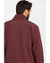 Wrangler Men's Trail Fleece Lined Zip Front Jacket , Burgundy, hi-res