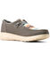 Image #1 - Ariat Men's Hilo Southwestern Print Casual Shoes - Moc Toe, Charcoal, hi-res