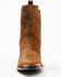Image #4 - Ariat Women's Shiloh Suede Booties - Round Toe, Brown, hi-res