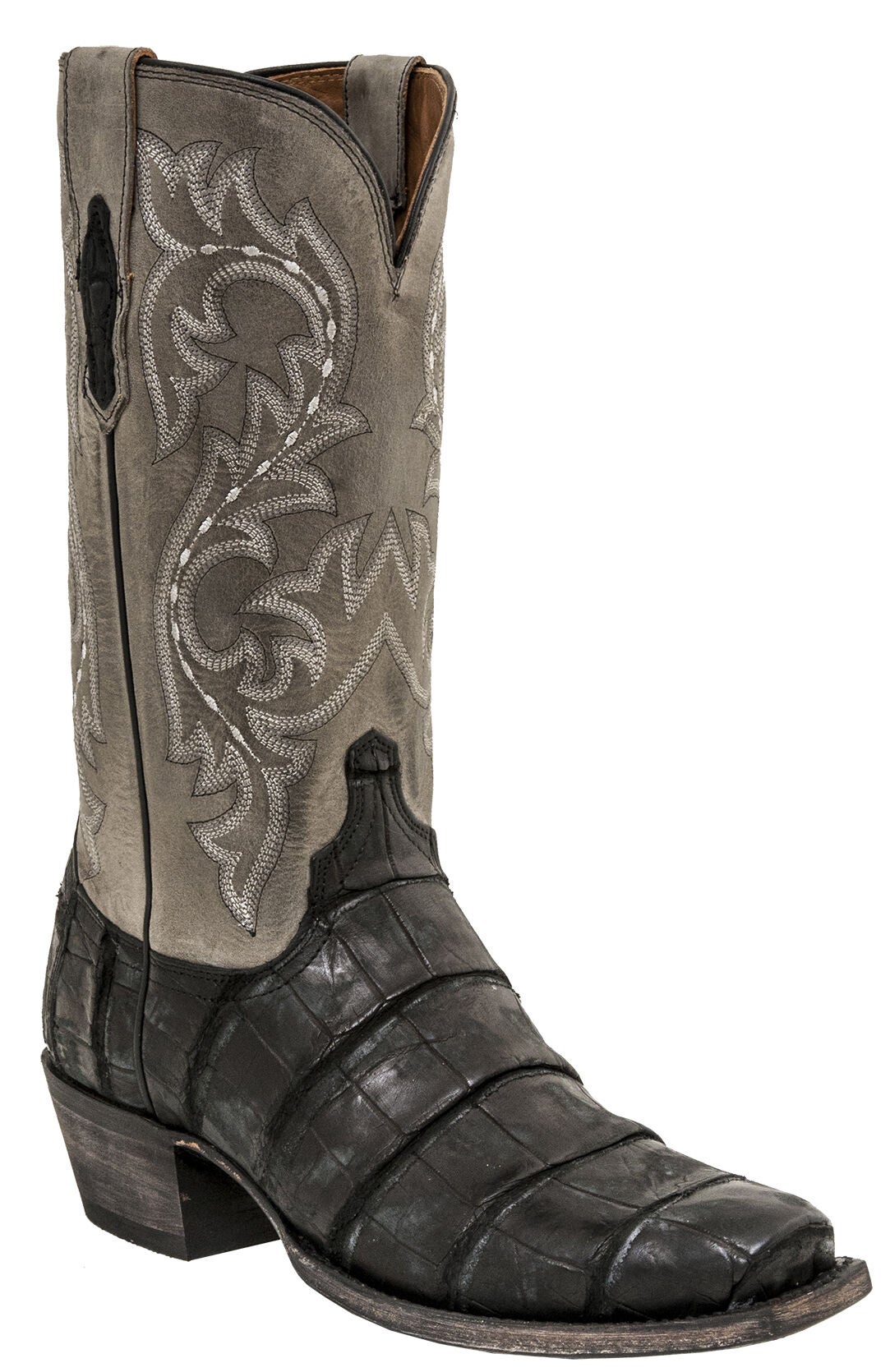 alligator western boots