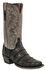 Image #1 - Lucchese Men's Handmade Burke Alligator Western Boots - Square Toe, Black, hi-res