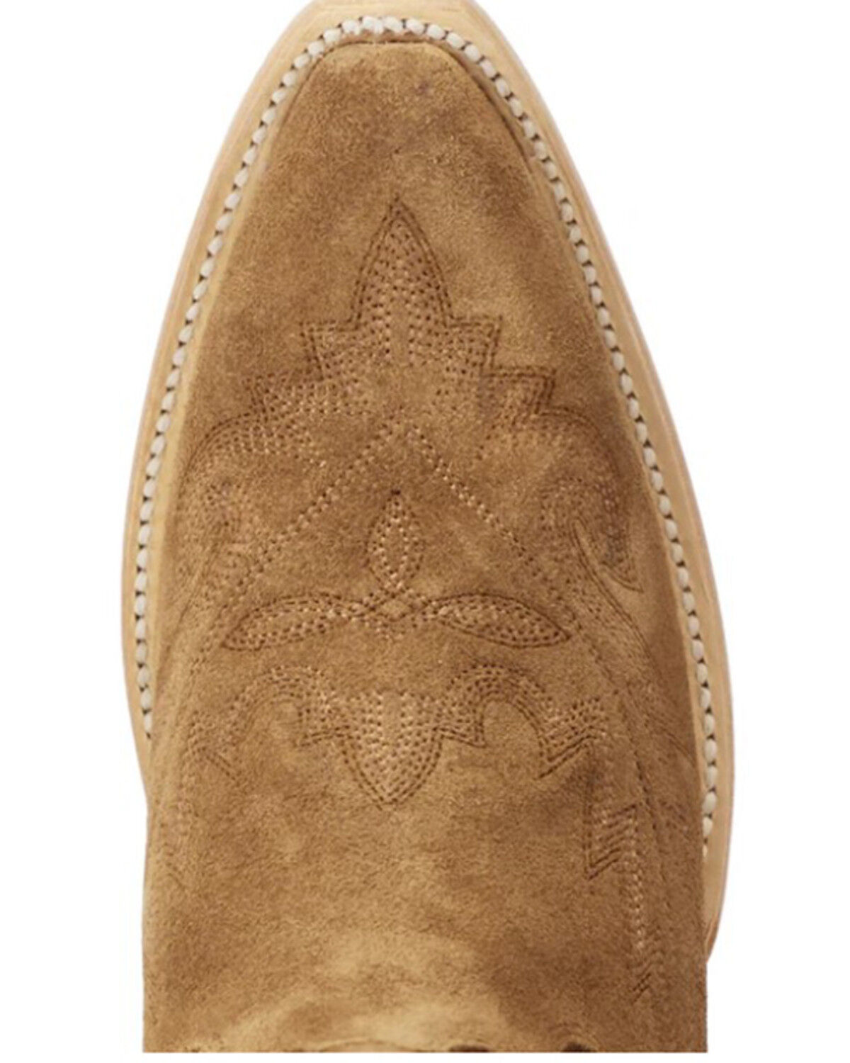 Image #6 - Lane Women's Lexington Knee High Corset Suede Western Boots - Snip Toe, Brown, hi-res