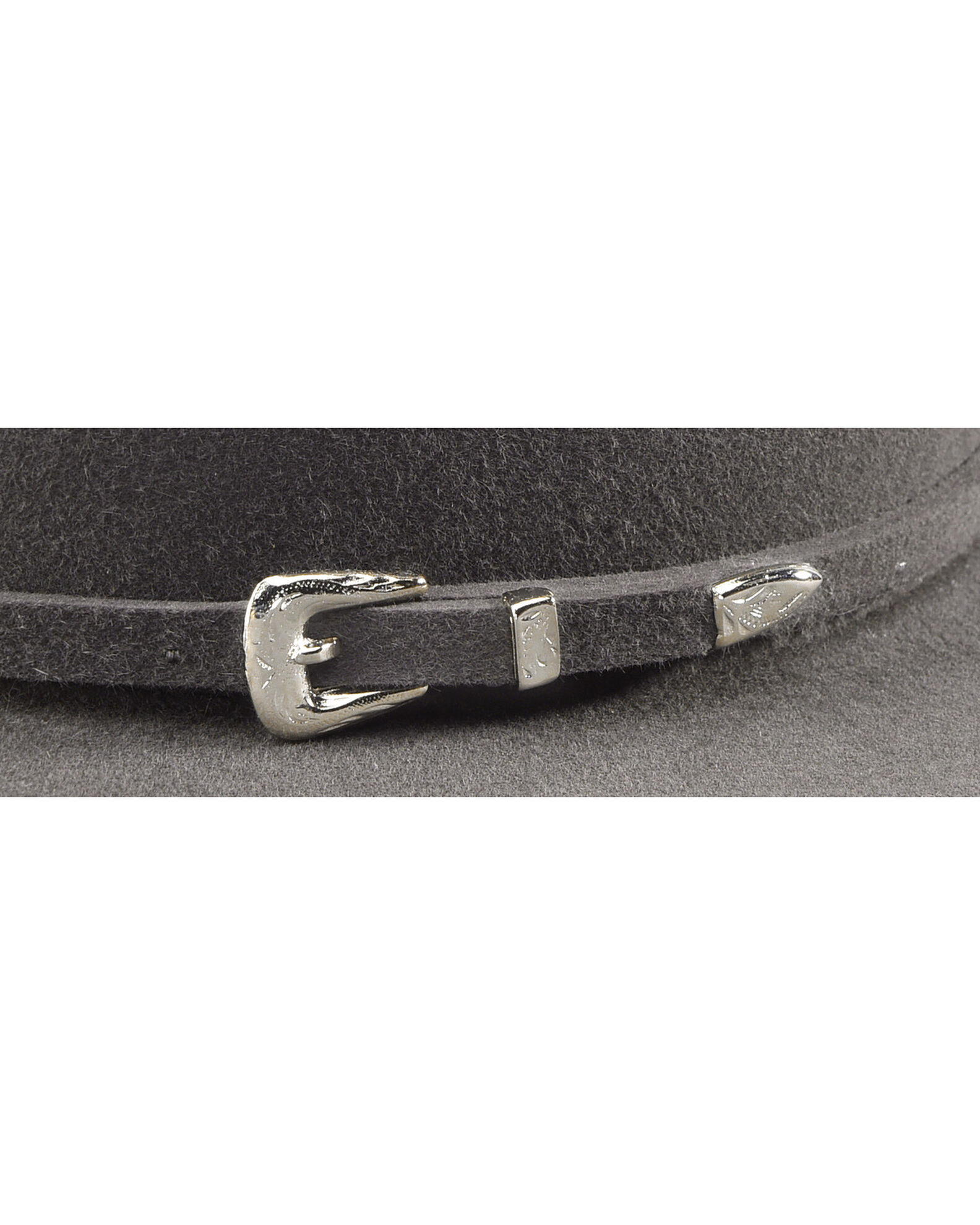 Image #2 - Rodeo King 7X Felt Cowboy Hat, Grey, hi-res