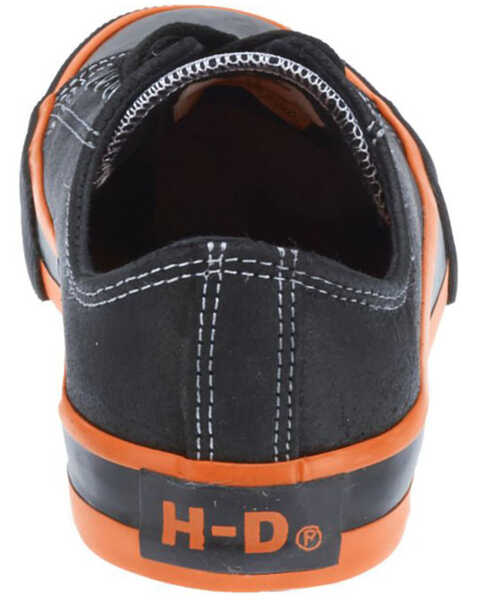 Image #4 - Harley Davidson Men's Roarke Tennis Shoes, Black, hi-res
