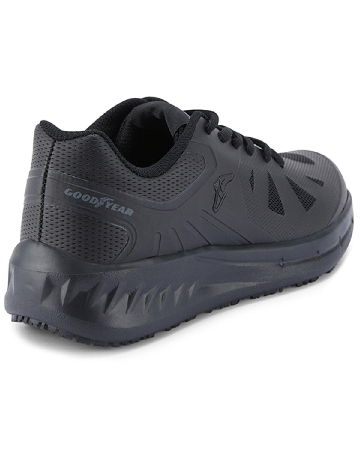 Image #4 - Goodyear Women's Dart Slip Resistant Athletic Work Shoes - Soft Toe, Black, hi-res
