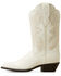Image #2 - Ariat Women's Heritage StretchFit Western Boots - Medium Toe , White, hi-res