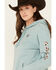 Image #2 - Ariat Women's Boot Barn Exclusive Cow Print Embroidered Logo Hoodie, , hi-res