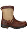 Image #2 - Georgia Boot Men's Athens Waterproof Side-Zip Work Boots - Moc Toe, Brown, hi-res