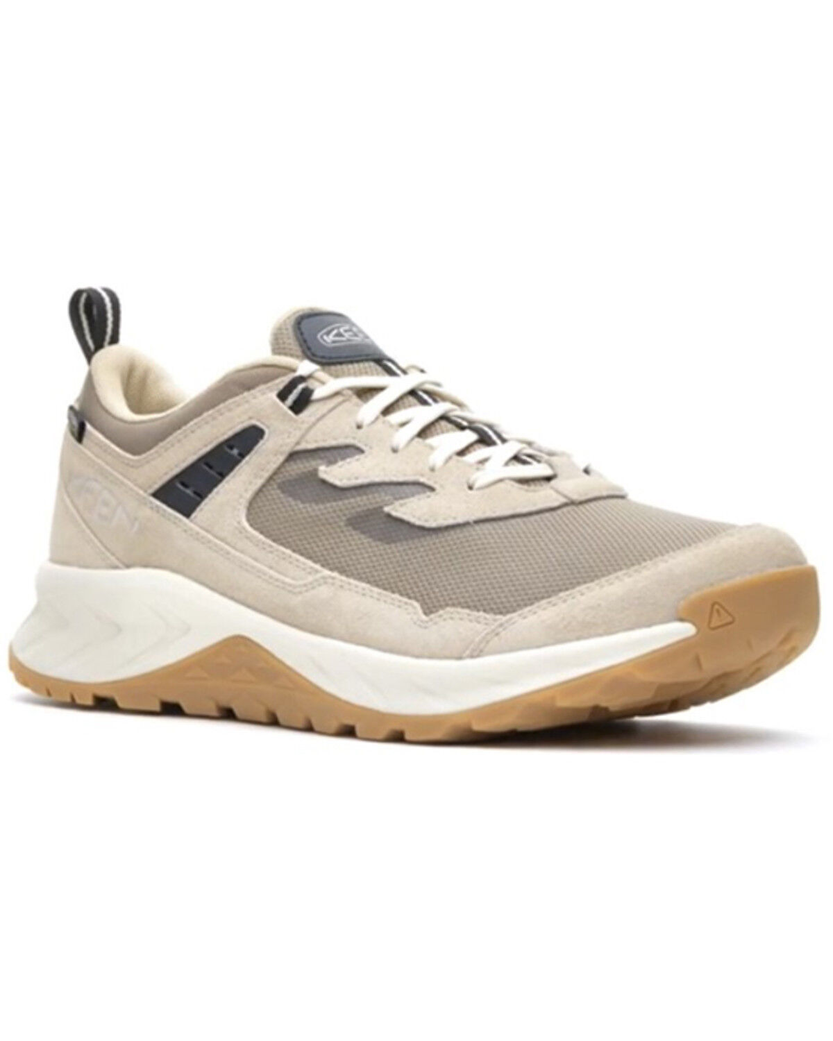 Image #1 - Keen Men's Hightrail Waterproof Hiking Shoes - Soft Toe, Cream, hi-res
