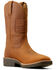 Image #1 - Ariat Men's Ridgeback Country Waterproof Performance Western Boots - Broad Square Toe, Brown, hi-res