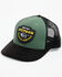 Image #1 - Stetson Men's Bison Patch Trucker Cap, Green, hi-res