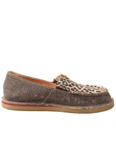 Image #2 - Twisted X Women's ECO TWX Leopard Slip-On Shoes, Sand, hi-res