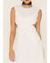 Image #4 - Maia Bergman Women's Kali Butterfly Lace Midi Dress, White, hi-res