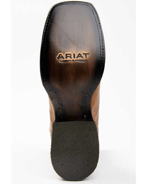Image #7 - Ariat Men's Circuit Patriot Western Boots - Broad Square Toe, Distressed Brown, hi-res