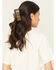 Image #1 - Idyllwind Women's Sumner Serape Seed Bead Hairclip, Brown, hi-res