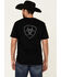 Ariat Men's Black Corporate Logo Graphic T-Shirt , Black, hi-res