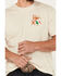 Image #3 - Cowboy Hardware Men's Mexico Flag Short Sleeve Graphic T-Shirt, Sand, hi-res