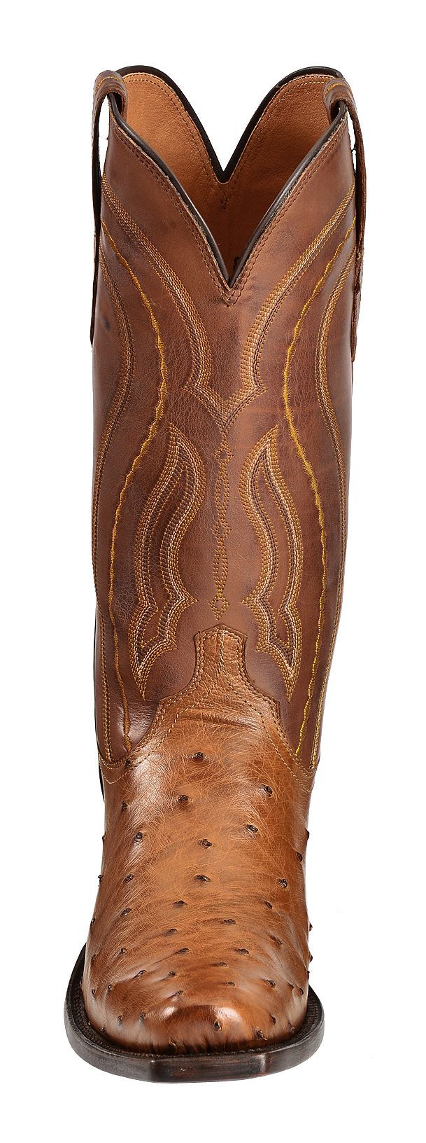 lucchese ostrich skin boots