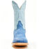 Image #4 - El Dorado Men's Exotic American Alligator Western Boots - Broad Square Toe, Blue, hi-res