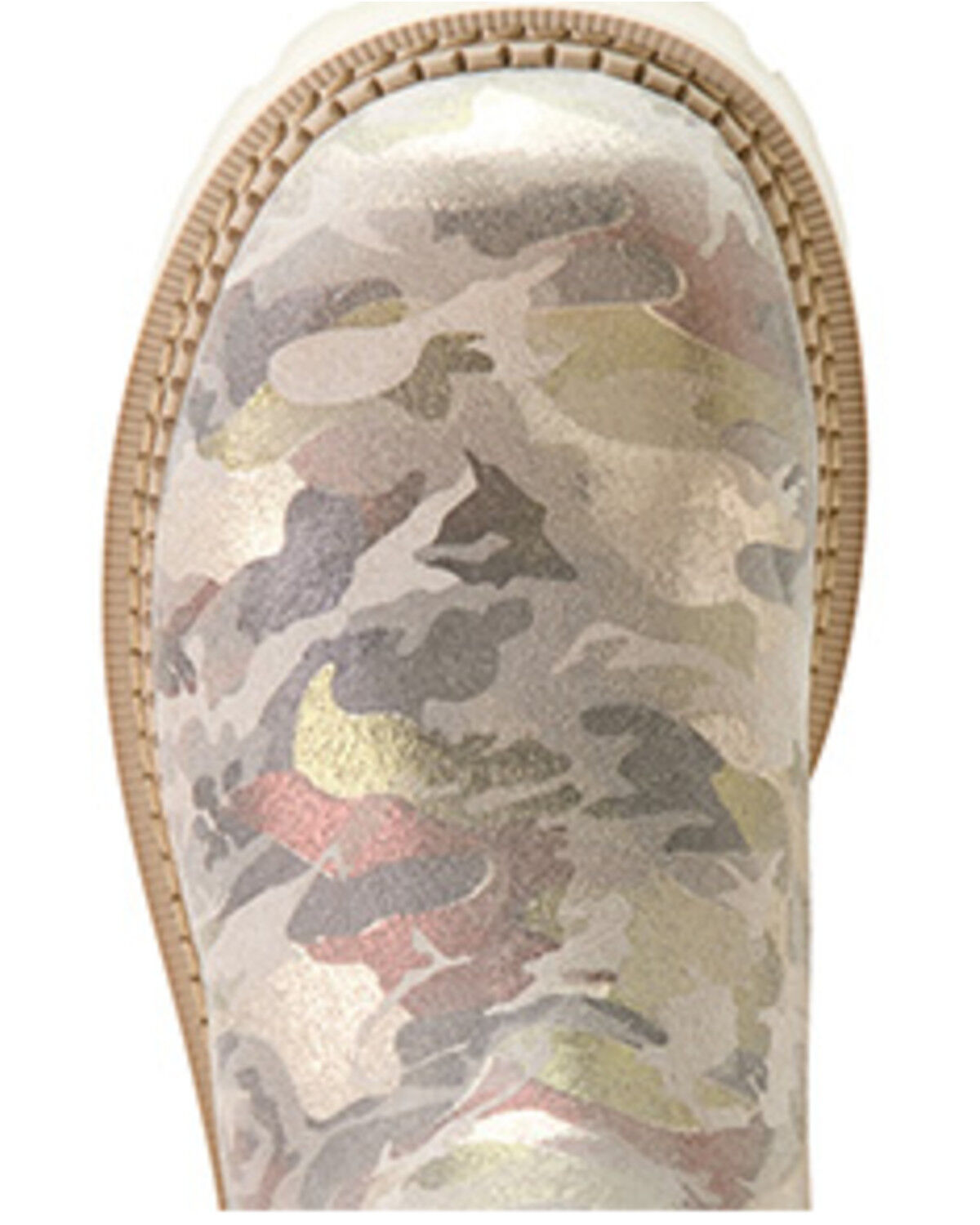 Image #4 - Ariat Women's Fatbaby Chelsea Western Booties - Round Toe, White, hi-res