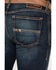Image #4 - Ariat Men's M8 Morro Brawley Dark Wash Modern Slim Tapered Jeans, Blue, hi-res