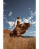 Image #1 - Scully Women's Lace-Up Jacquard Maxi Dress, Beige, hi-res