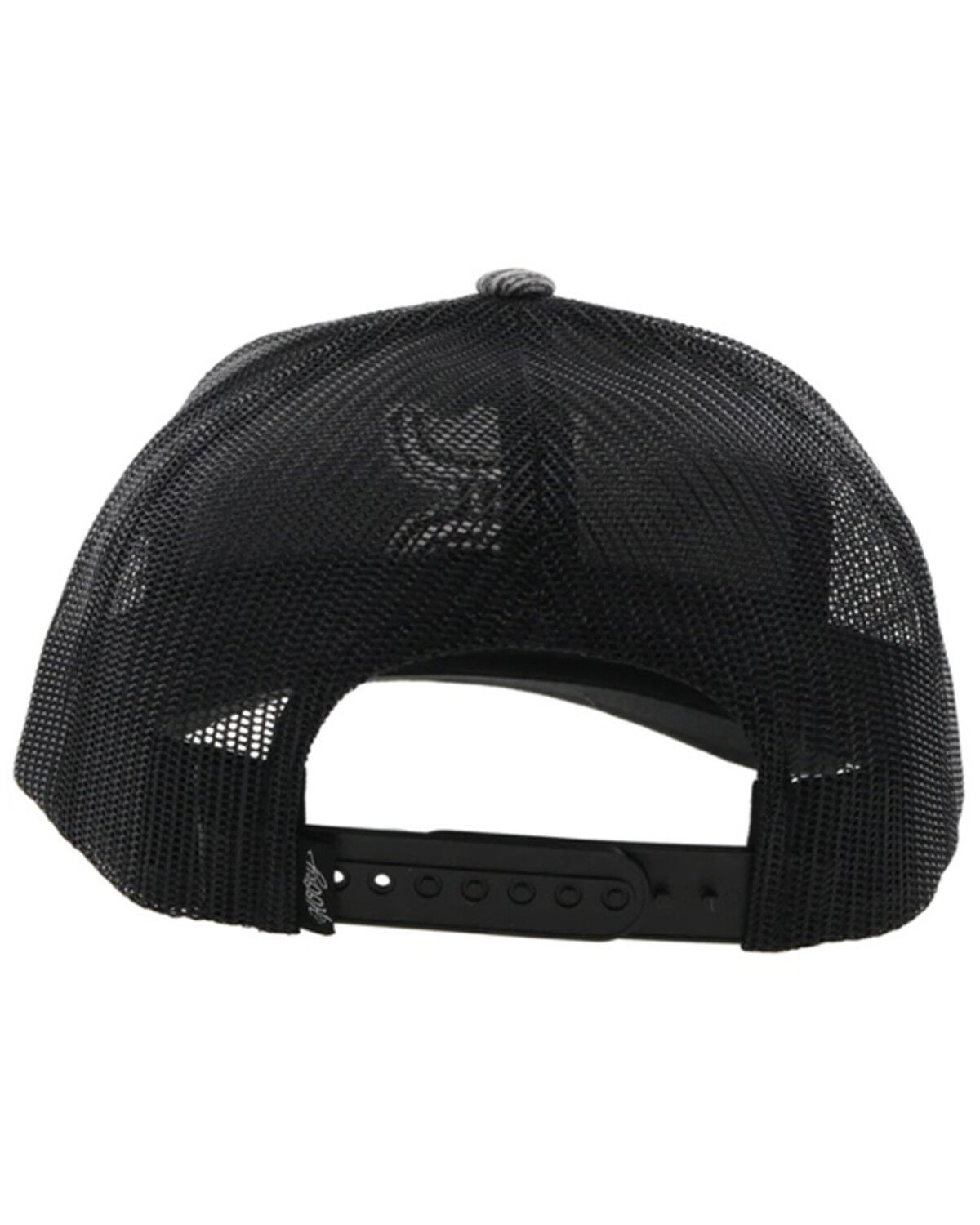 Image #2 - Hooey Men's Sterling Embroidered Logo Trucker Cap, Grey, hi-res