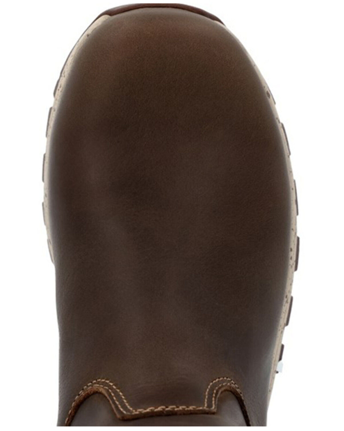 Image #6 - Georgia Boot Women's Eagle Trail Waterproof Pull On Work Boots - Alloy Toe, Brown, hi-res