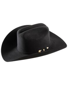 Larry Mahan 30X Magno Fur Cowboy Hat, Black, hi-res