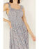 Image #3 - Rock & Roll Denim Women's Floral Tiered Sleeveless Maxi Dress, , hi-res