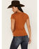 Image #4 - RANK 45® Women's Logo Short Sleeve Graphic Tee, Pecan, hi-res