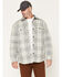 Image #1 - Hawx Men's Gravel Plaid Print Insulated Flannel Shirt Jacket, Navy, hi-res