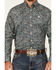 Image #3 - Cinch Men's Paisley Print Long Sleeve Button-Down Stretch Western Shirt, Teal, hi-res