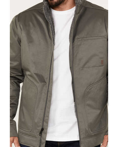 Image #3 - Brothers and Sons Men's Concealed Carry Sherpa Lined Jacket, Grey, hi-res