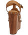 Image #5 - Dingo Women's Cosmo Wooden Wedge Sandals, Tan, hi-res