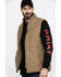 Ariat Men's FR Crius Insulated Work Vest - Tall , Beige/khaki, hi-res
