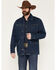 Image #1 - Wrangler Men's Dark Wash Unlined Chore Denim Jacket, Dark Wash, hi-res