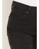 Image #2 - Wrangler Women's Mid Rise Wrancher Bootcut Stretch Denim Jeans, Black, hi-res