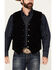 Image #3 - Cody James Men's Angus 2.0 Suede Vest, Black, hi-res