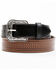 Image #1 - Cody James Men's Embossed Geo Belt, Brown, hi-res