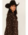 Image #2 - Ariat Women's Branding Print Long Sleeve Button-Down Western Shirt, Cream, hi-res