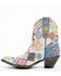 Image #3 - Yippee Ki Yay by Old Gringo Women's Heirloom Short Embroidered Patchwork Booties - Round Toe, White, hi-res