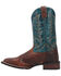 Image #3 - Laredo Men's Two-Tone Saddle Vamp Western Boot - Square Toe, Rust Copper, hi-res