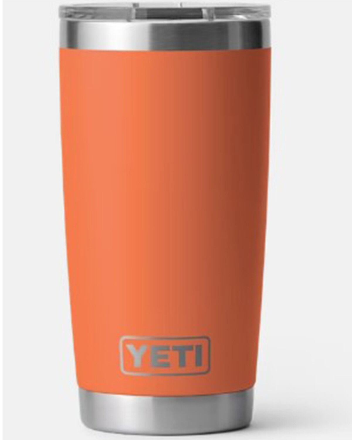 Image #1 - YETI Rambler® MagSlider™ Lid 20oz Tumbler, Light Orange, hi-res