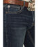 Image #2 - Hooey by Rock & Roll Denim Men's Revolver Dark Wash Slim Straight Reflex Stretch Denim Jeans, Dark Wash, hi-res