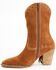 Image #3 - Idyllwind Women's Sidewinder Studded Fringe Suede Fashion Boots - Round Toe, Brown, hi-res